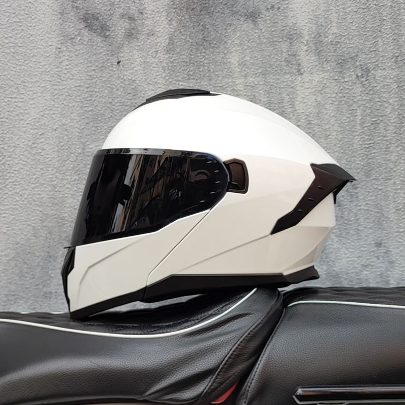 Unisex motorhelm voor volledig - Dual Visor Motorcycle Racing Helmet recensie en prijs