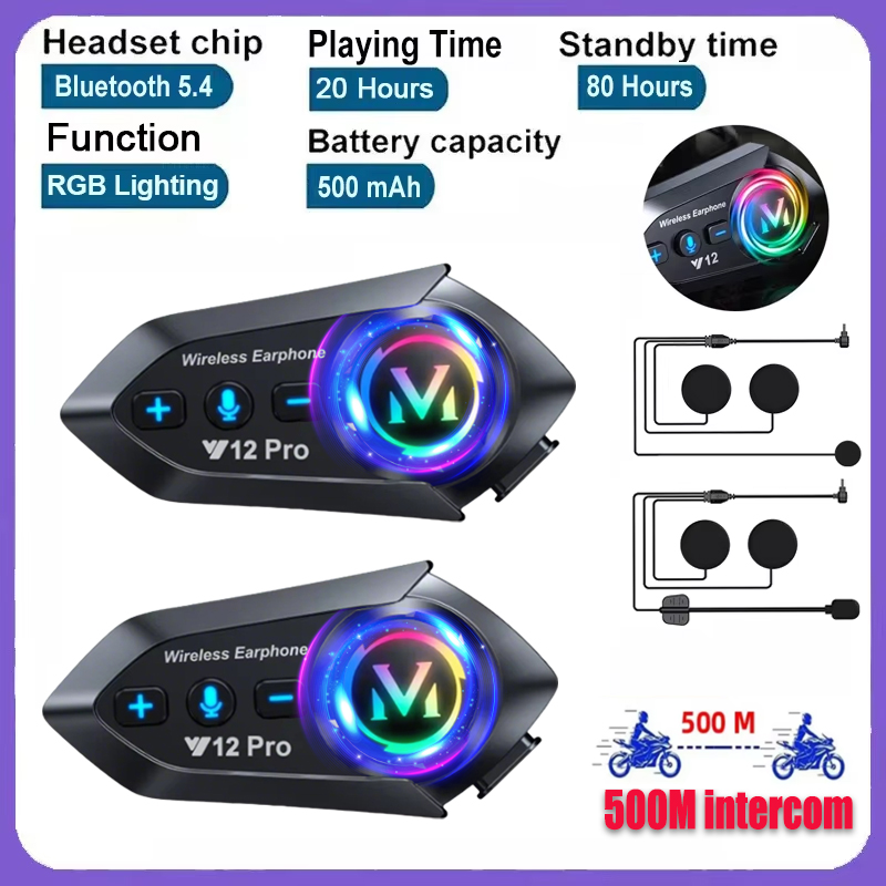 Y20 Pro 1/2x Motor Intercom He - Full Face Motorcycle Helmet With Bluetooth recensie en prijs
