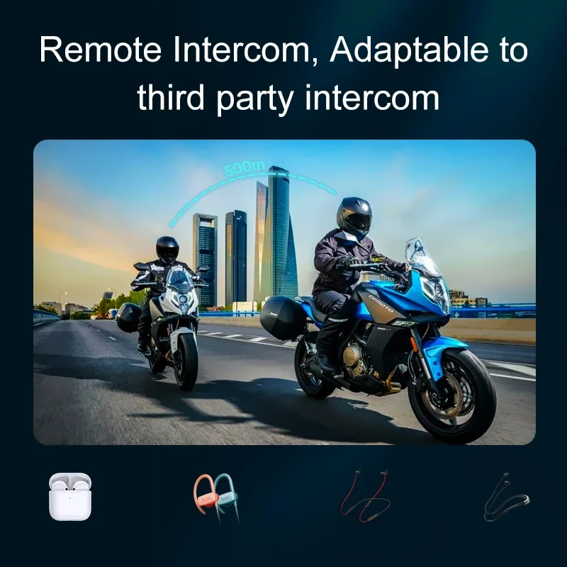 Y20 Pro 1/2x Motor Intercom He - Full Face Motorcycle Helmet With Bluetooth recensie en prijs