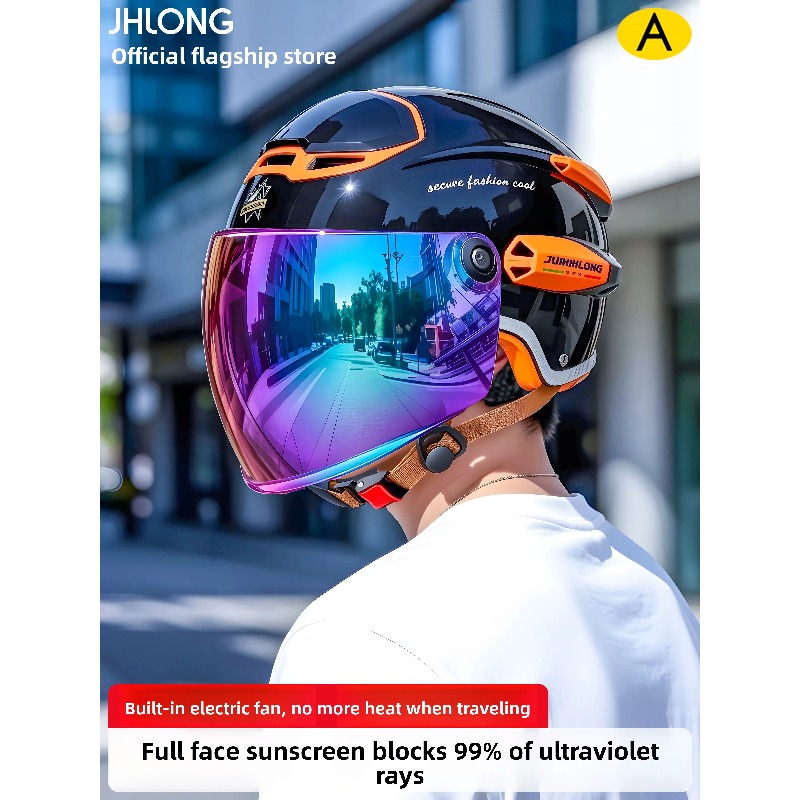 ummer Vintage motorhelm Verste - Dual Visor Motorcycle Racing Helmet recensie en prijs