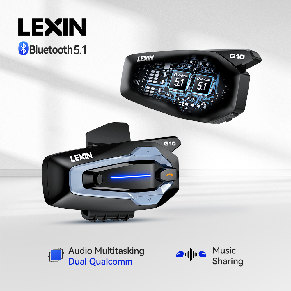NEW-LEXIN G10 Motorhelm Interc - Full Face Motorcycle Helmet With Bluetooth recensie en prijs