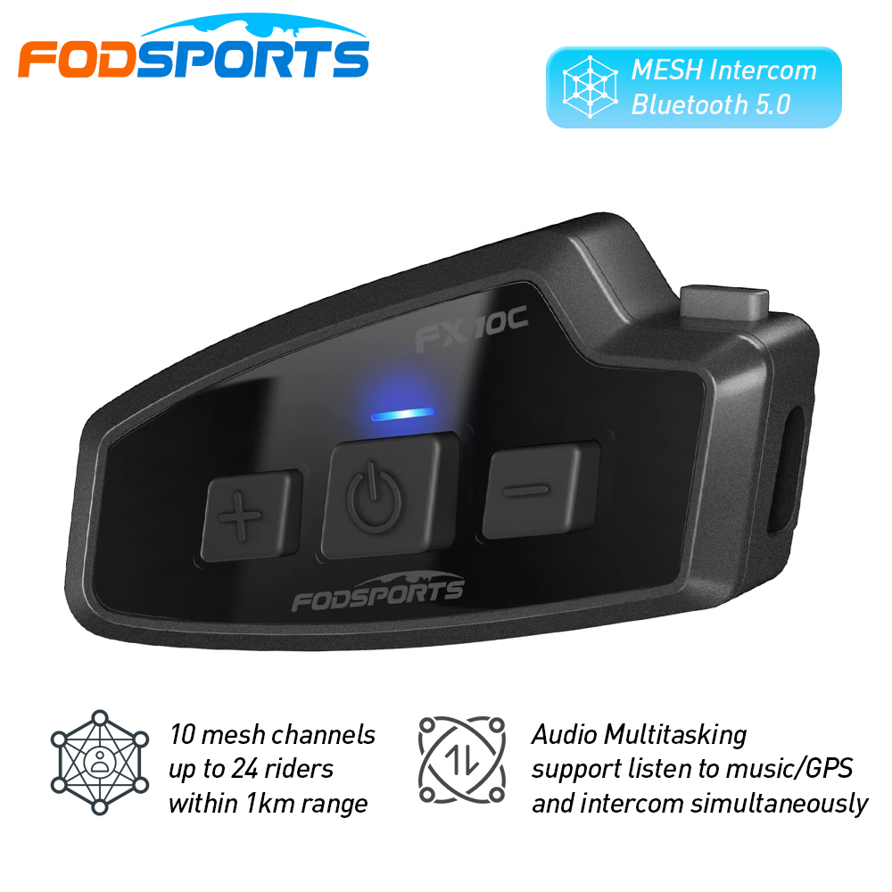 Fodsports FX 10C Motorfiets Me - Full Face Motorcycle Helmet With Bluetooth recensie en prijs